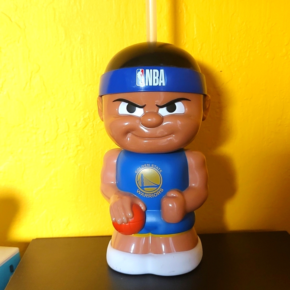 Golden State Warriors 16 OZ Character Cup Big Sip New Water Bottle Party Animal